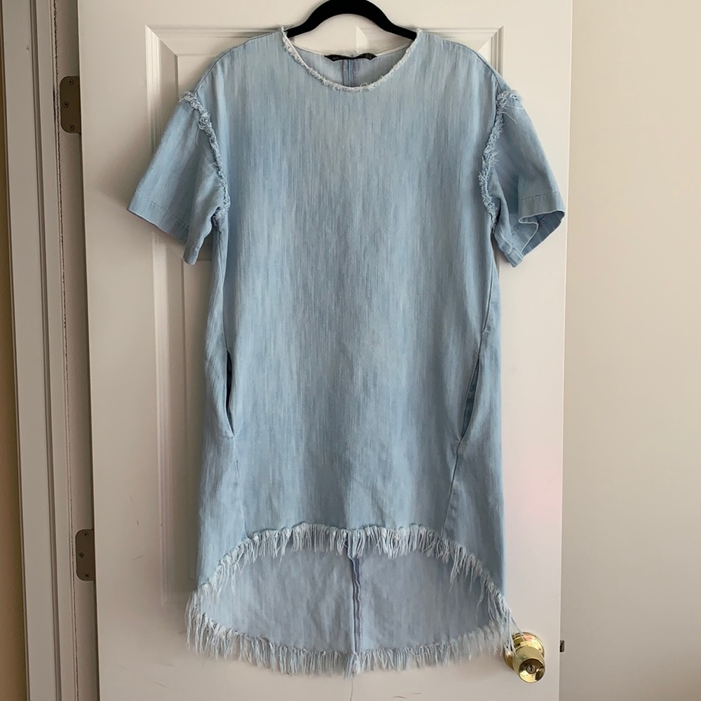 Zara Denim dress size Small